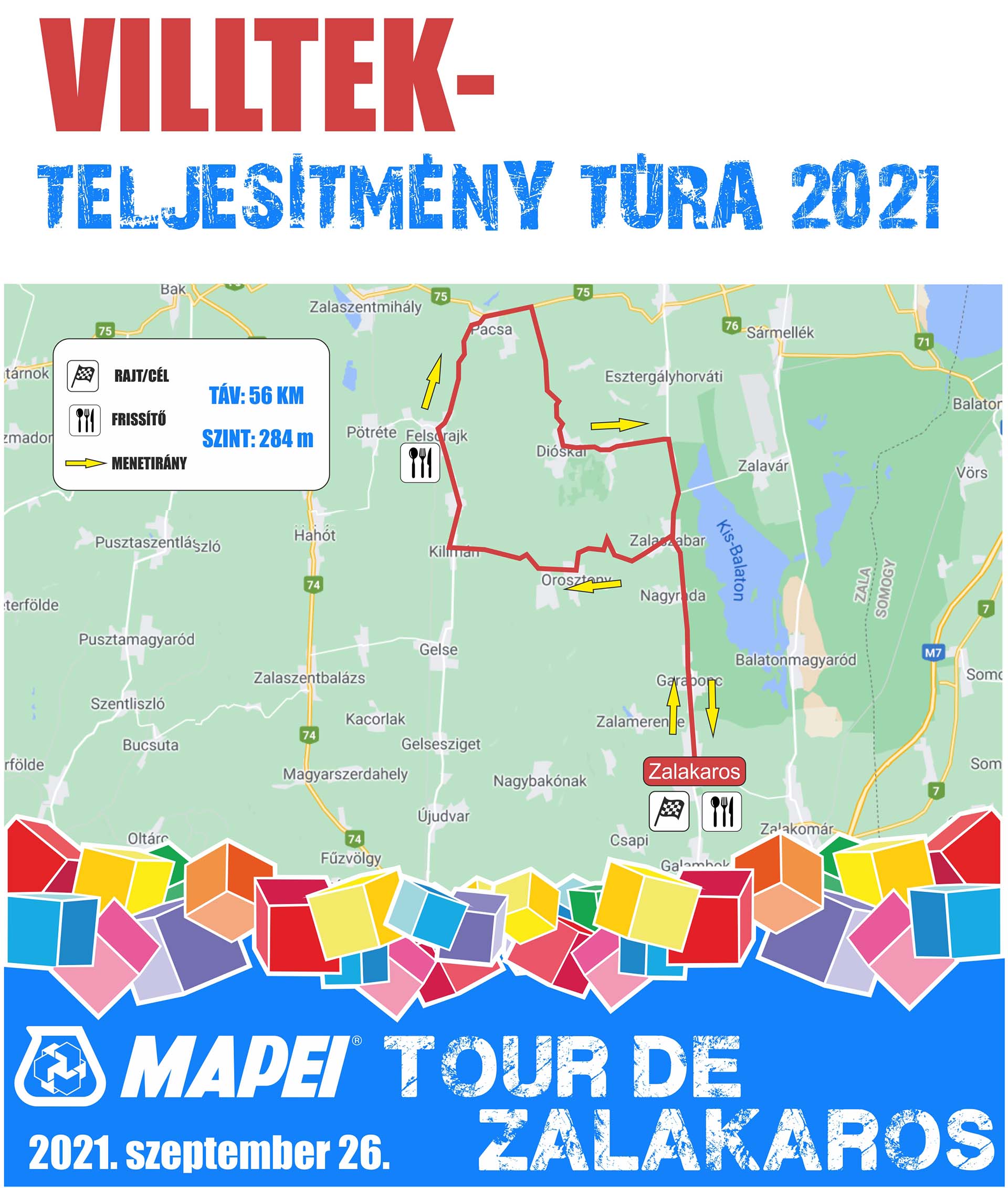 Indul a nevezés a 2021-es MAPEI Tour de Zalakarosra, új maraton pályával!-9