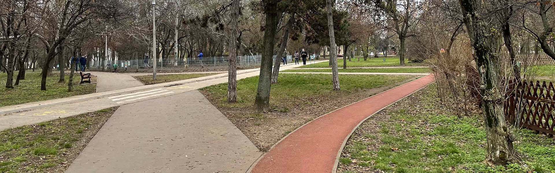 Óhegy park futókör Túra