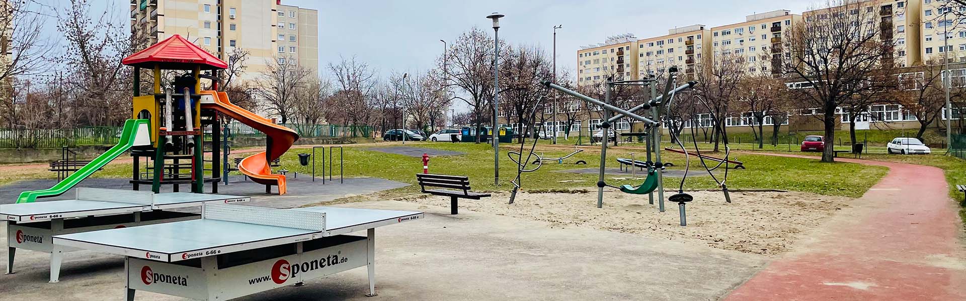 Fitt-park (Kanada játszótér) futókör Túra