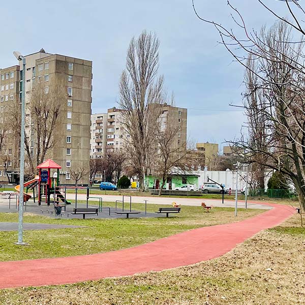 Fitt-park (Kanada játszótér) futókör