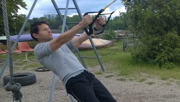 High Back Row - Evezőgyakorlat TRX szalaggal