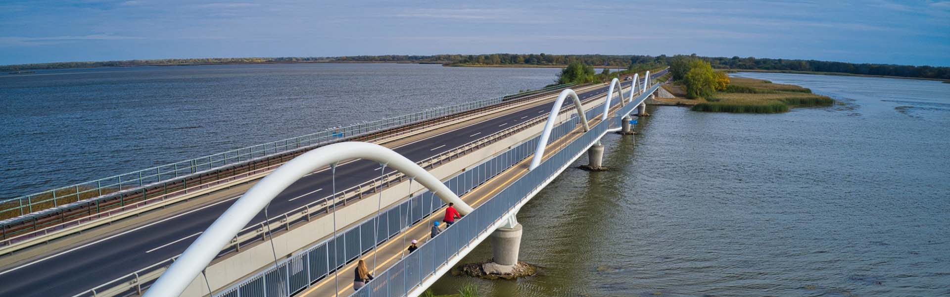 A Tisza-tavat szeli át az Év Kerékpárútja Hír
