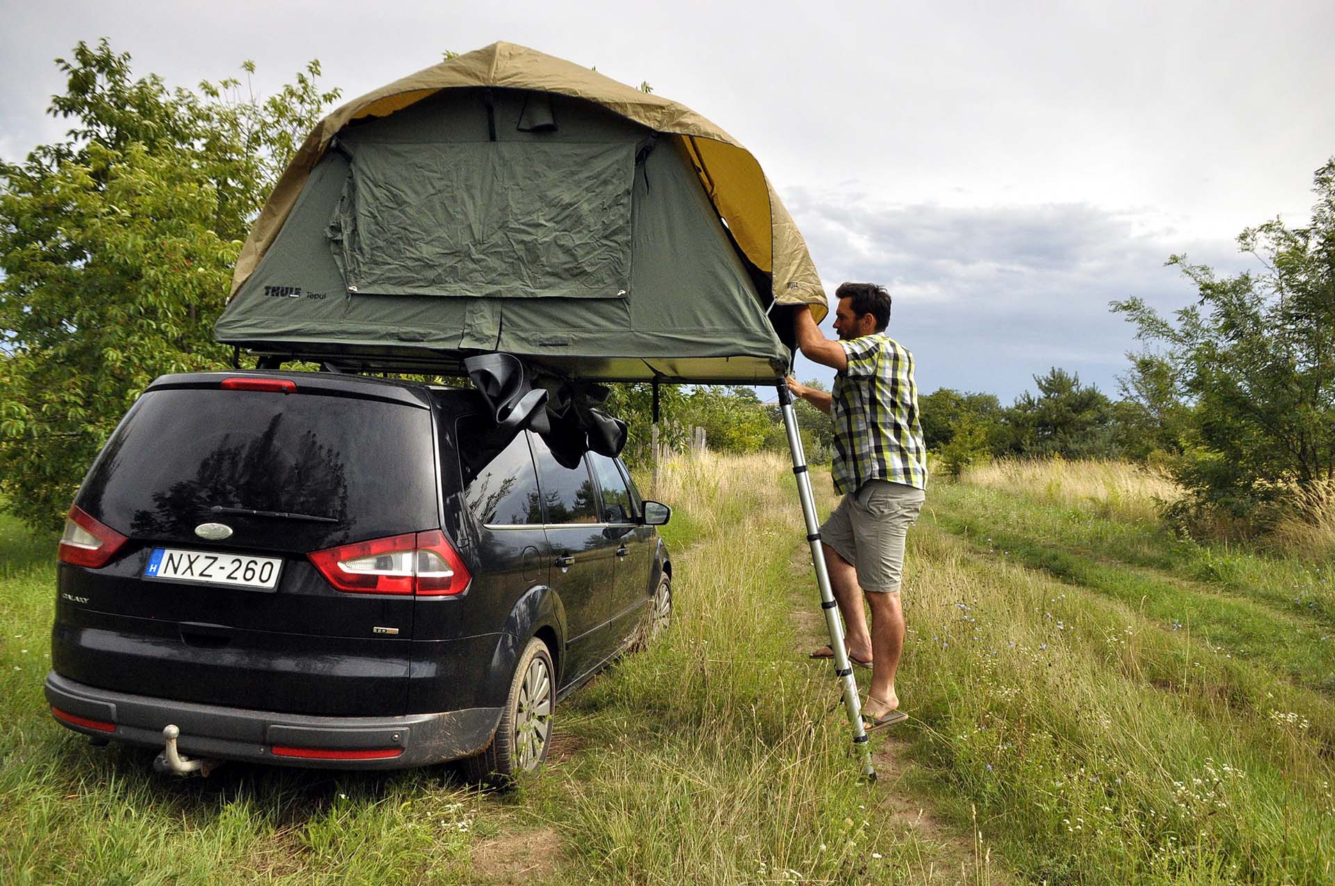 Hátamon a házam - Thule Tepui Kukeman 3 autós tetősátorteszt-2