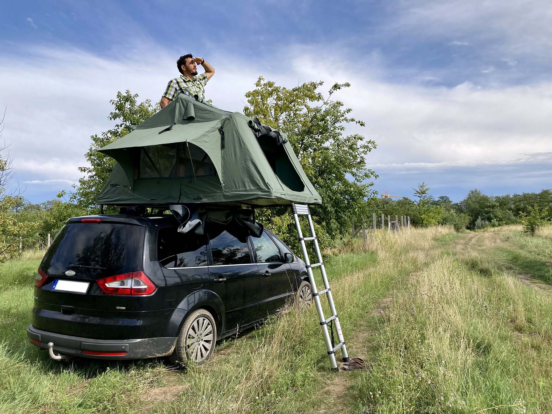 Hátamon a házam - Thule Tepui Kukeman 3 autós tetősátorteszt-11