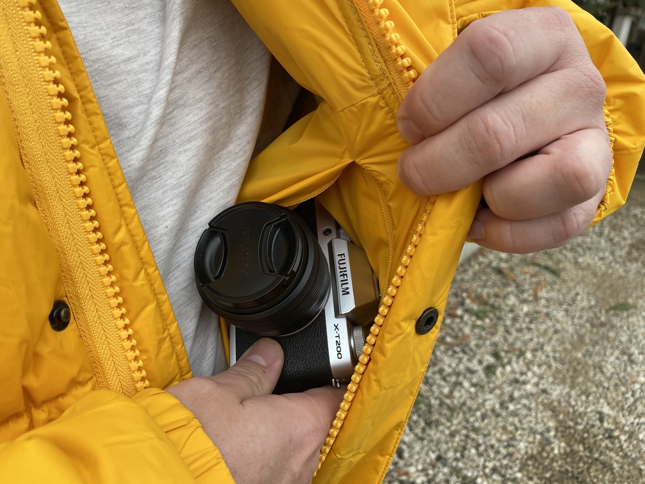 Fjallraven Expedition Down Lite kabát teszt-5