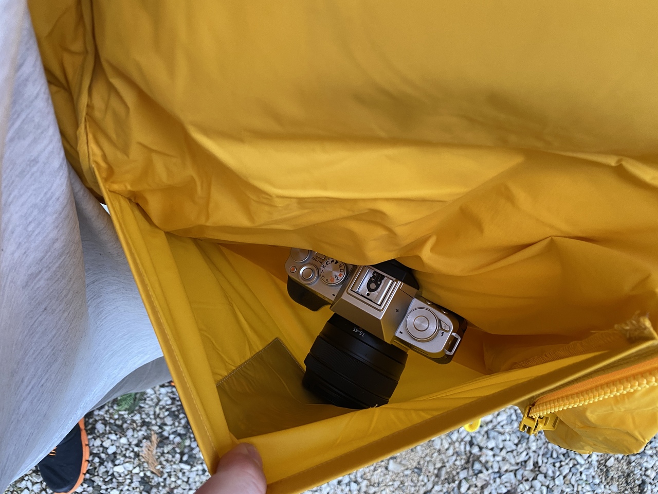 Fjallraven Expedition Down Lite kabát teszt-7