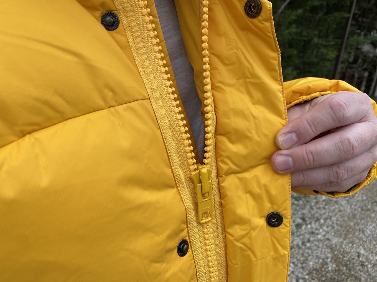 Fjallraven Expedition Down Lite kabát teszt-8