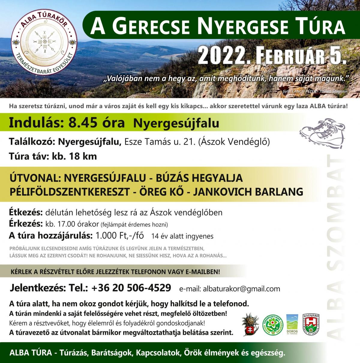 ALBA - A Gerecse Nyergese Túraimg