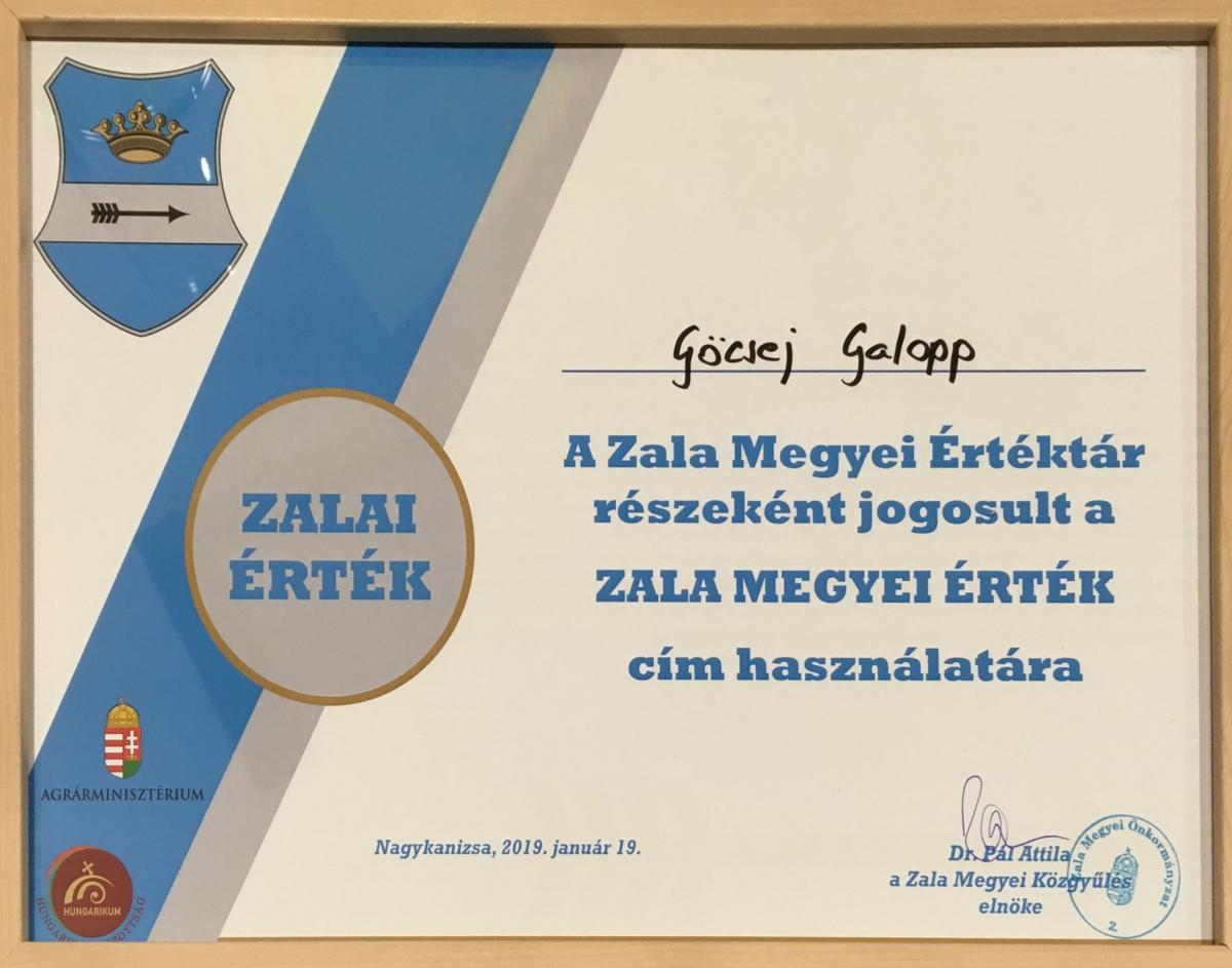 Göcsej Galoppimg