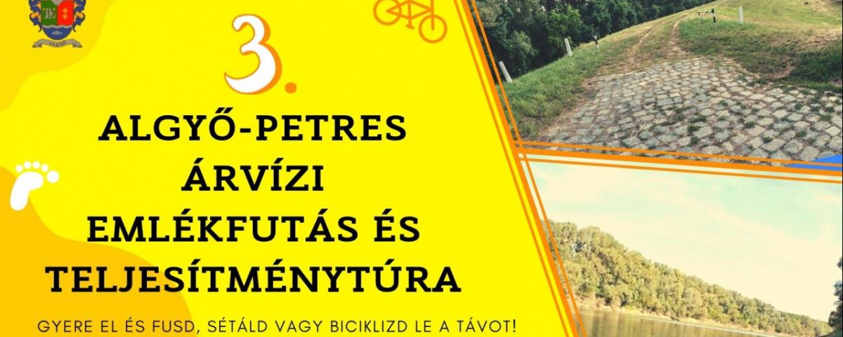 III. Algyő-Petres Árvízi Emlékfutás és Teljesítménytúraimg