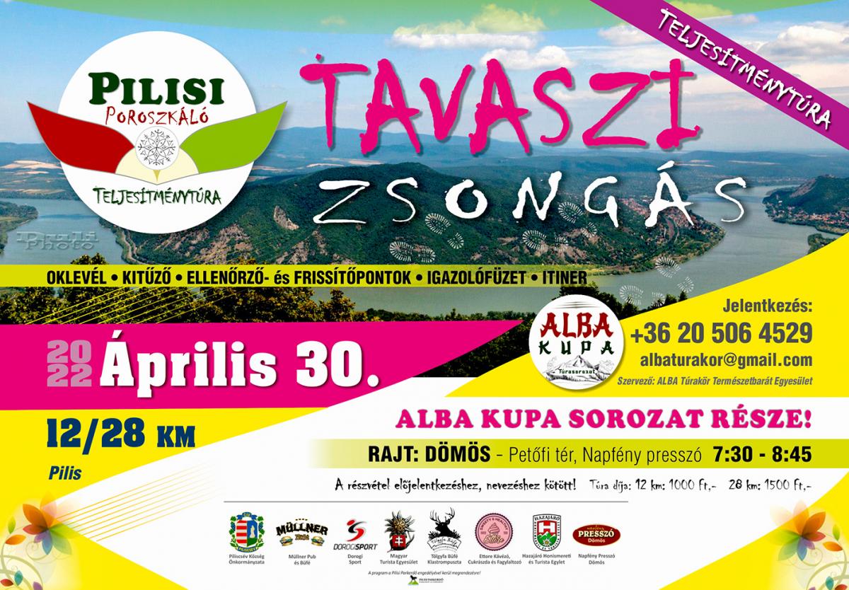 Tavaszi Zsongás avagy Poroszkáló - Teljesítménytúraimg