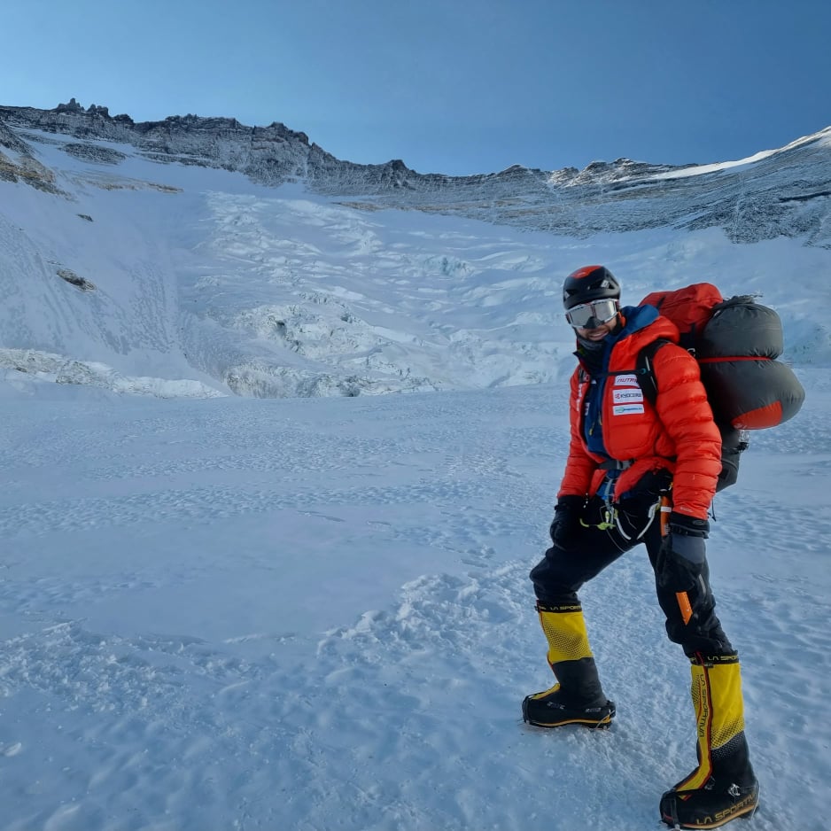 Suhajda Szilárd megmászta a 8516 méteres Lhocét-2