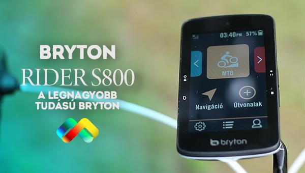 Bryton Rider S800 - A legprofibb Bryton