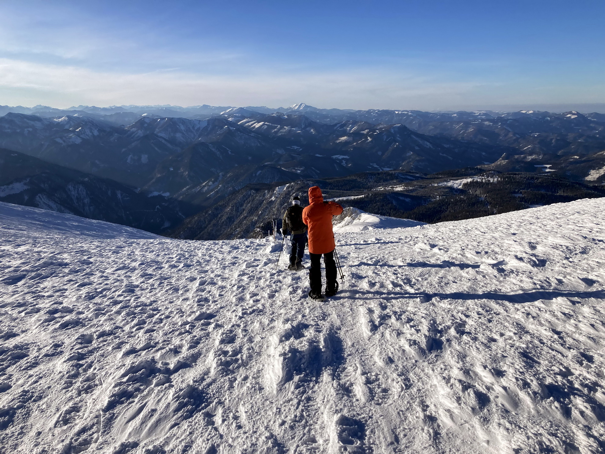 Hótalpas túra Alsó-Ausztria legmagasabb hegyére-12