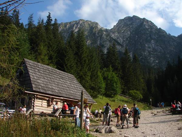 Könnyű túra a Teaházhoz és a Siklawica-vízeséshez