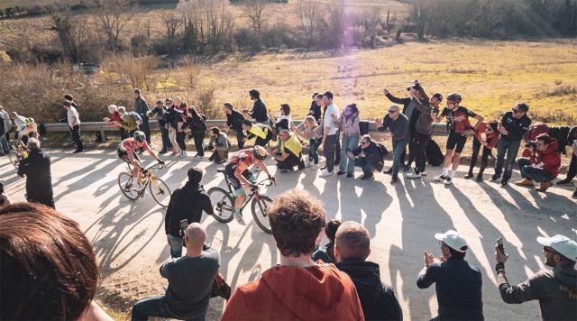 Strade Bianche szurkolás és Granfondo verseny
