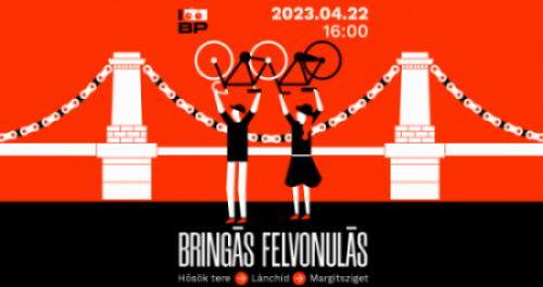 I bike Budapest bringás felvonulás