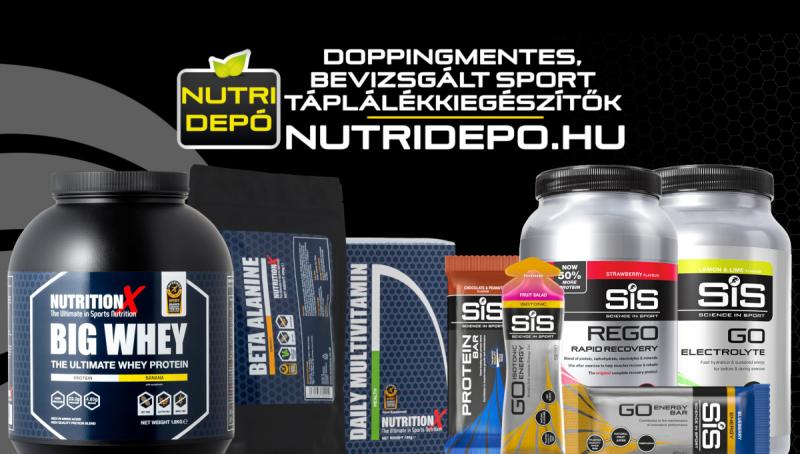 NutriDepó, a doppingmentes táplálékkiegészítők beszerzőhelye