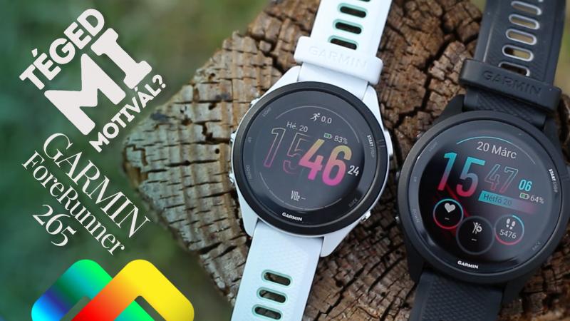 Garmin Forerunner 265 - Téged mi motivál?