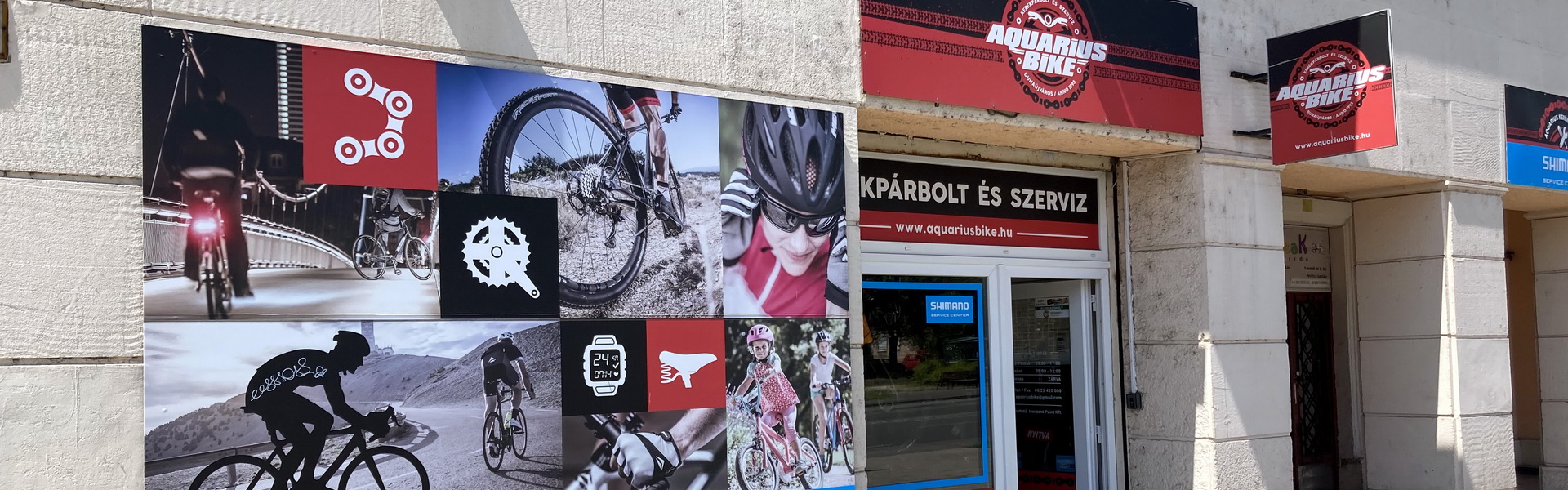 30 éve a kerékpárosokért - Aquarius Kerékpárbolt