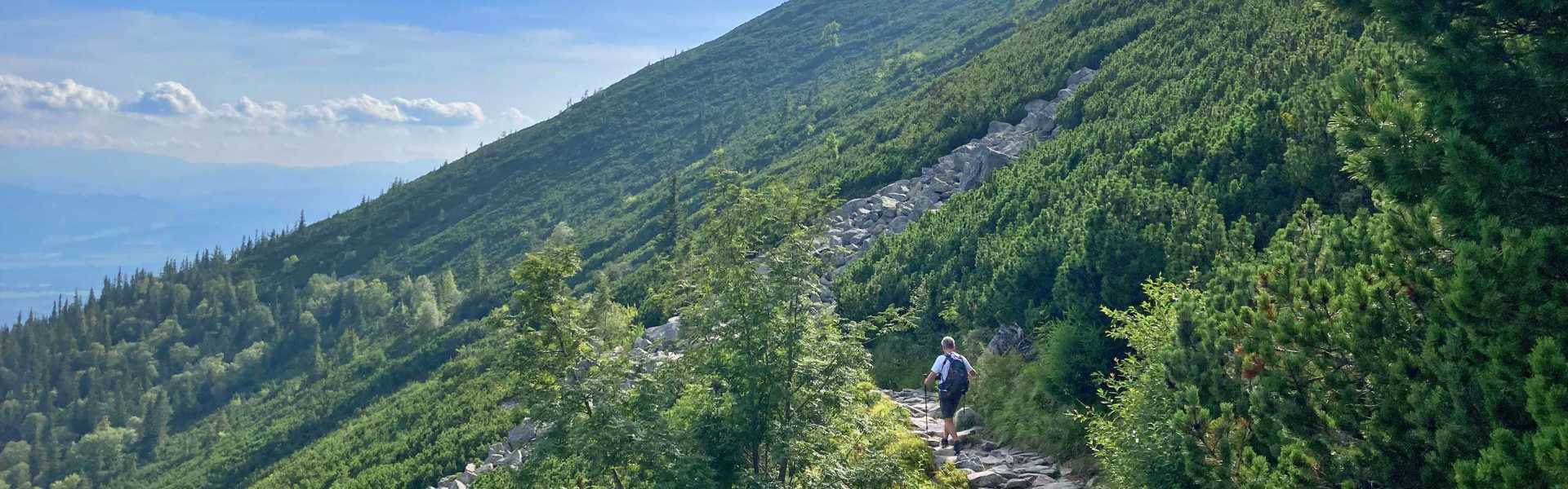 A Magas-Tátra legkönnyebb kocsmatúrája- Kő-pataki-tótól Tarajkára