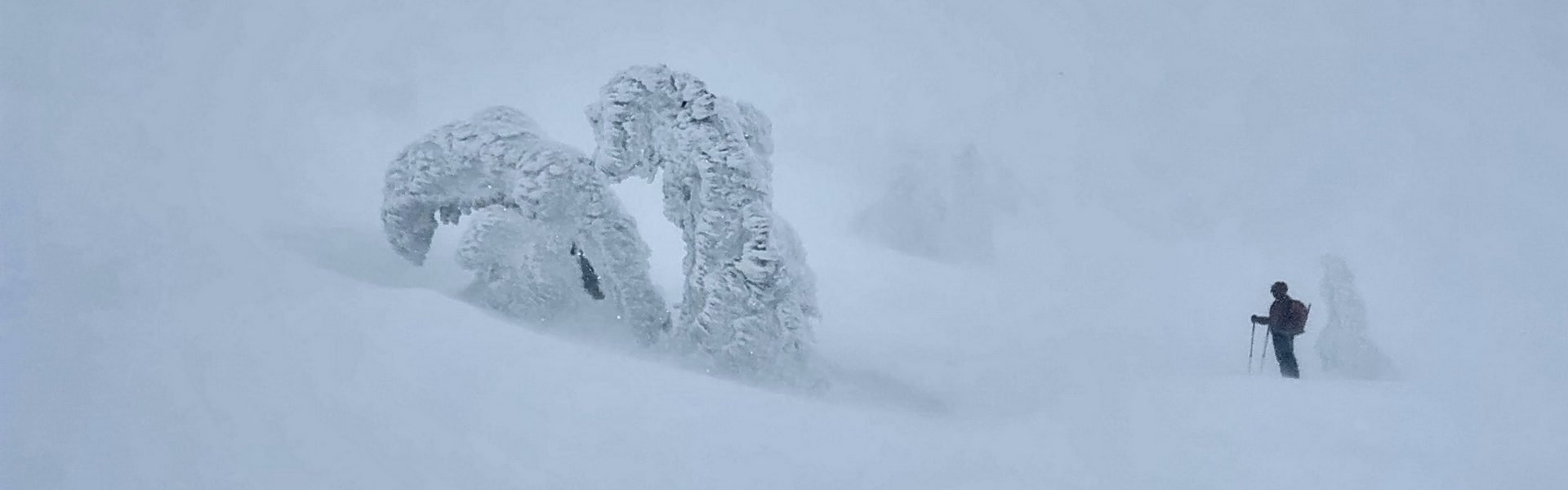 Téli túra a Babia Góra csúcsára