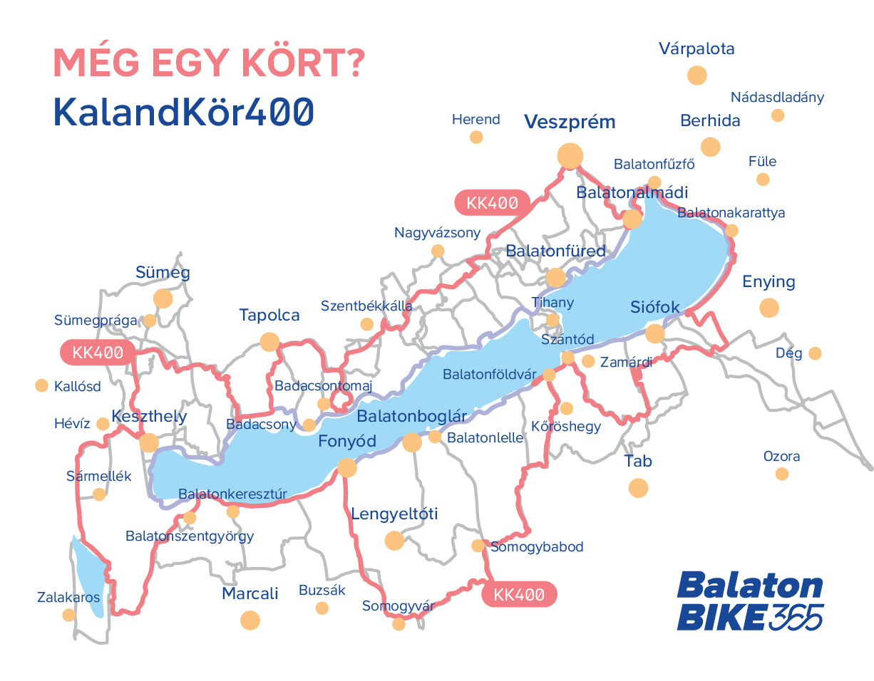 400 km-es kerékpáros KalandKörrel bővült a Balaton kínálata-1