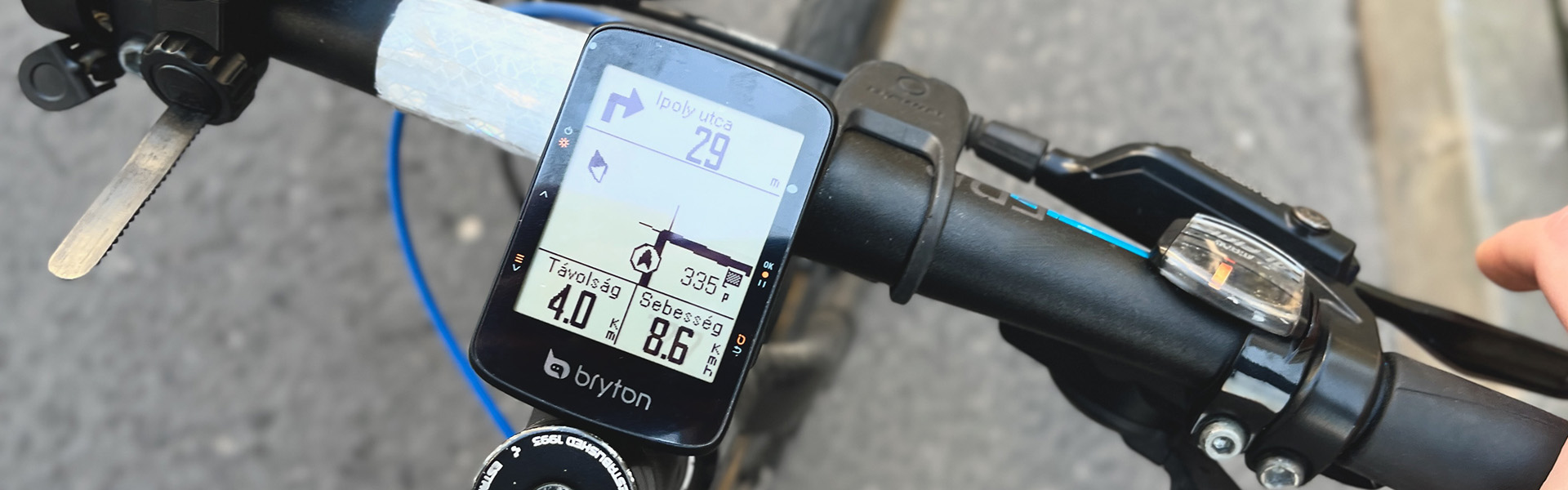 Bryton Rider 460 teszt