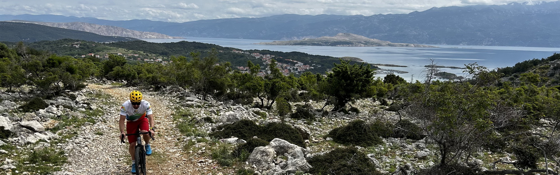 Látványos mtb túra a Rab-szigeten