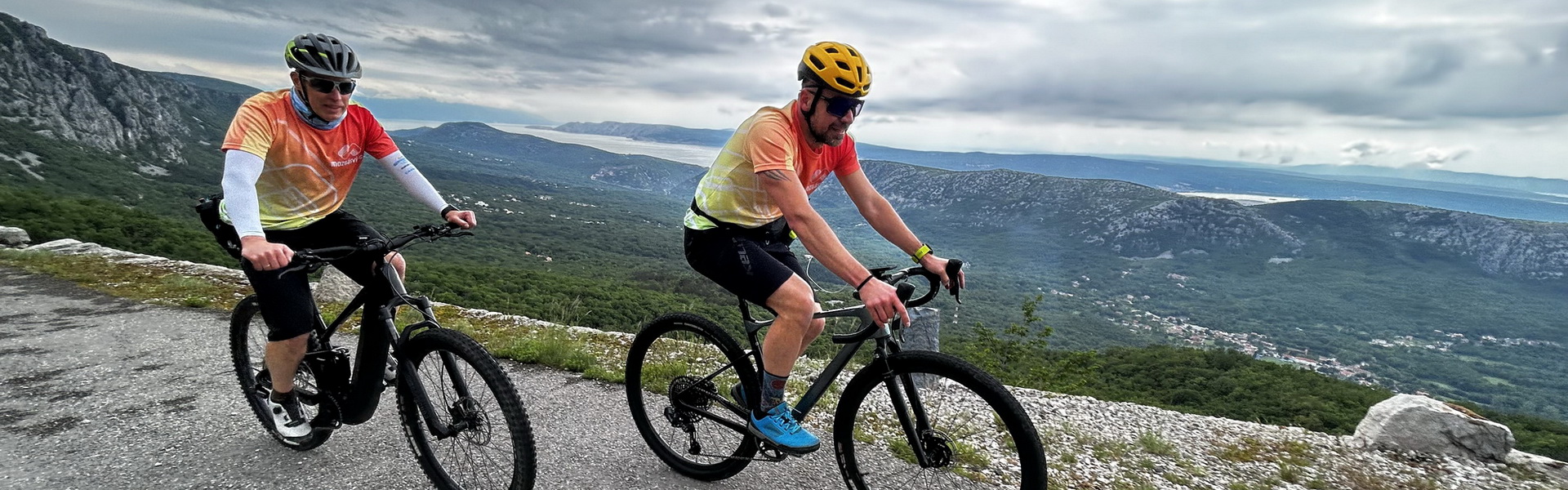 Látványos aszfaltos túra a tengerpartról, Selce városából indulva