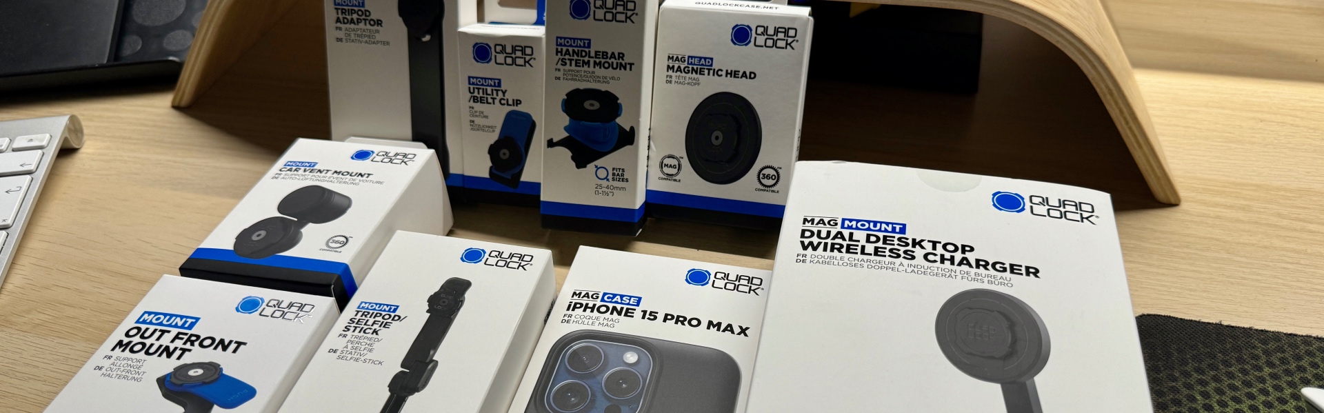 Közel a tökéleteshez: QuadLock telefontartó rendszer
