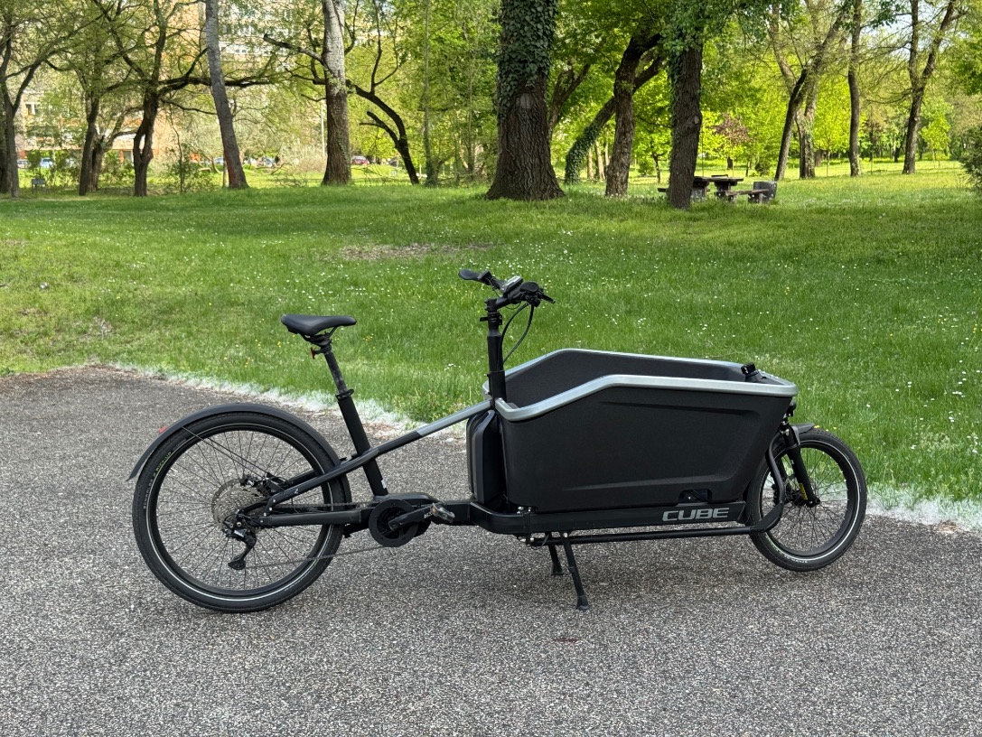 Az igazi Transporter: CUBE Cargo Sport Dual Hybrid teszt-1