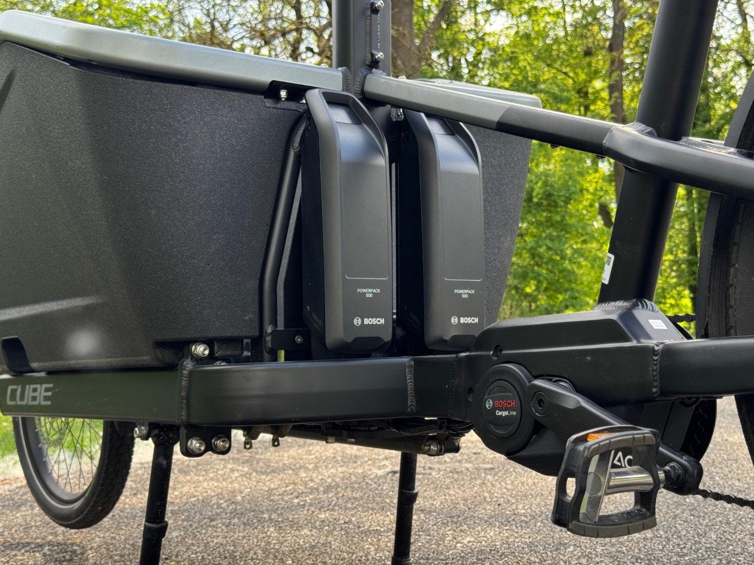 Az igazi Transporter: CUBE Cargo Sport Dual Hybrid teszt-7