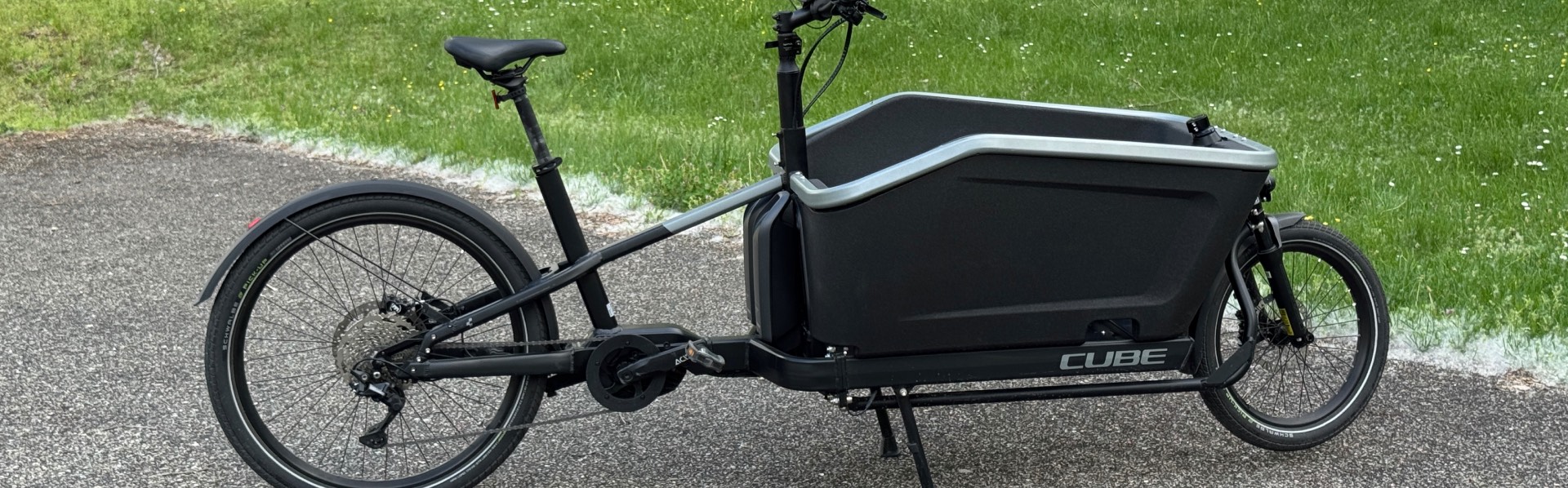 Az igazi Transporter: CUBE Cargo Sport Dual Hybrid teszt