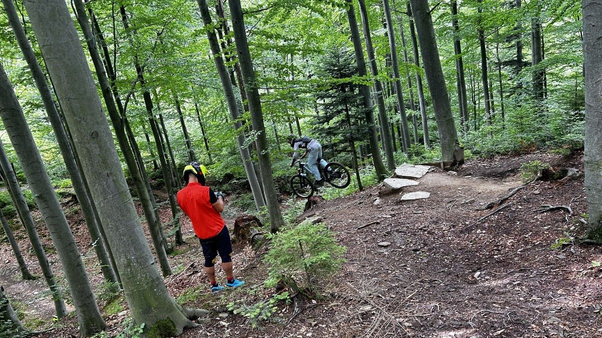 BIke parkok és gravel túra Lengyelország egyik legnagyobb síközpontja körül-13