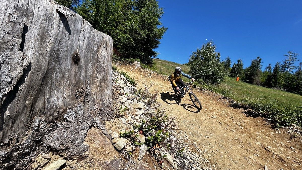 BIke parkok és gravel túra Lengyelország egyik legnagyobb síközpontja körül-14