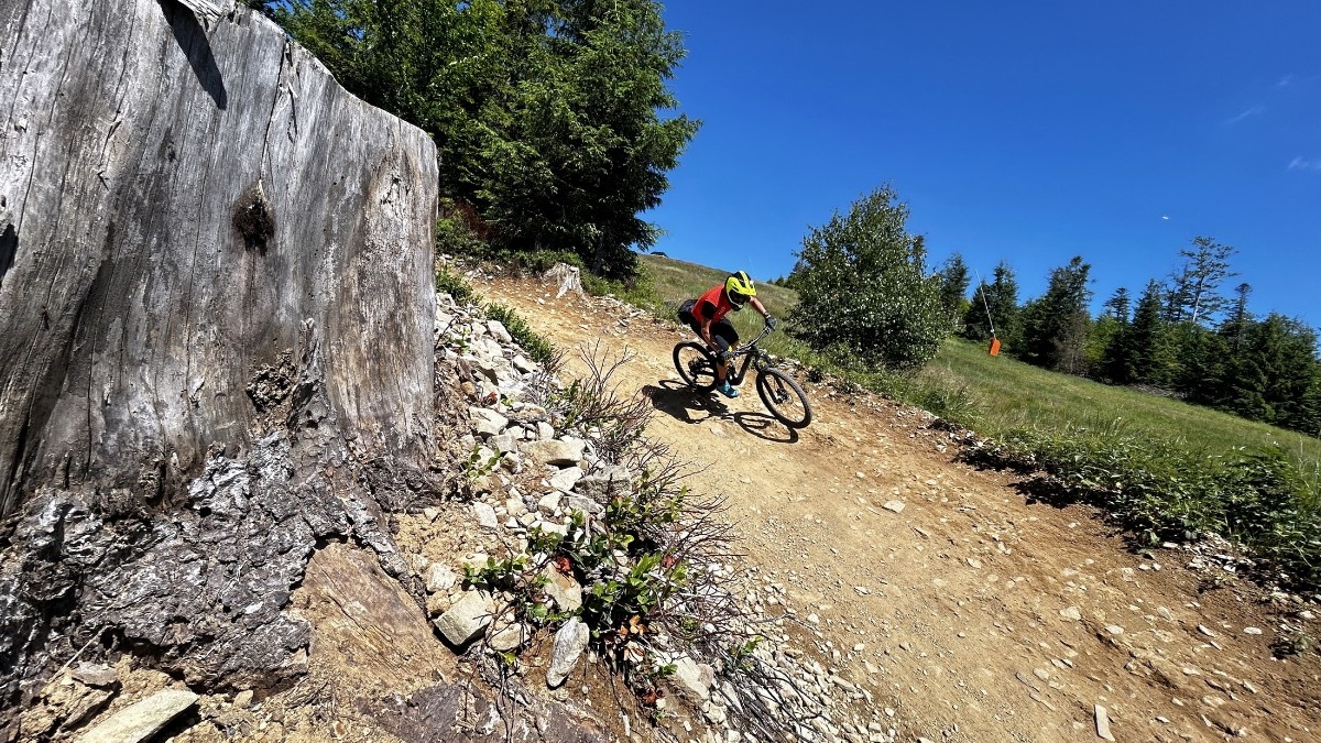 BIke parkok és gravel túra Lengyelország egyik legnagyobb síközpontja körül-15
