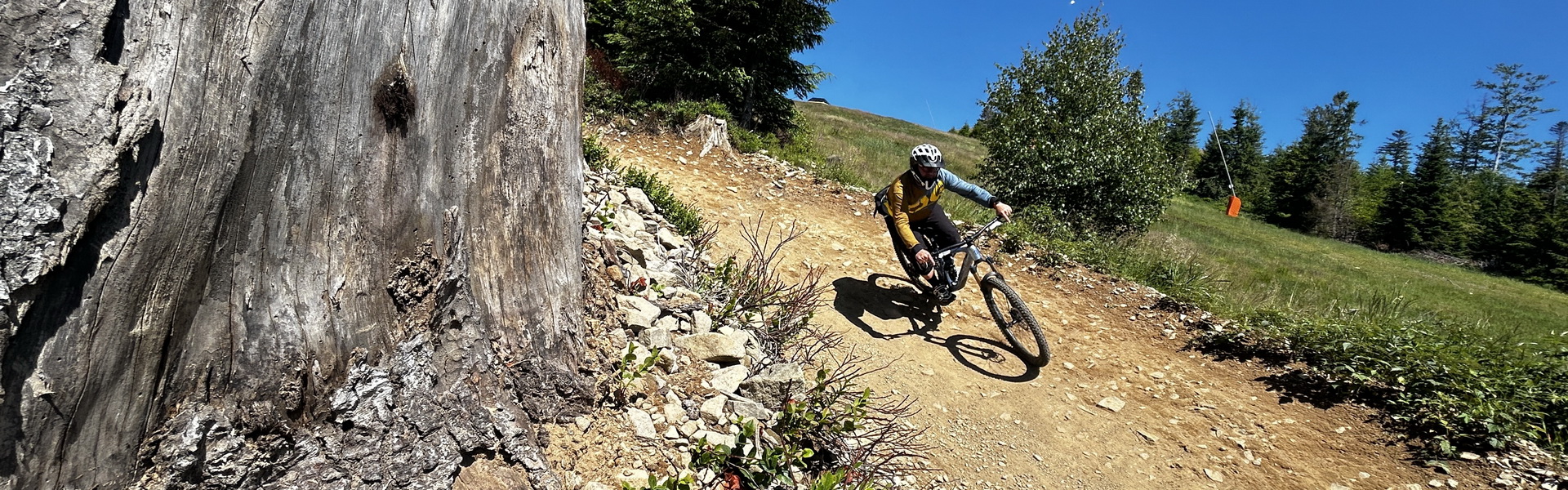 Bike parkok és gravel túra Lengyelország egyik legnagyobb síközpontja körül