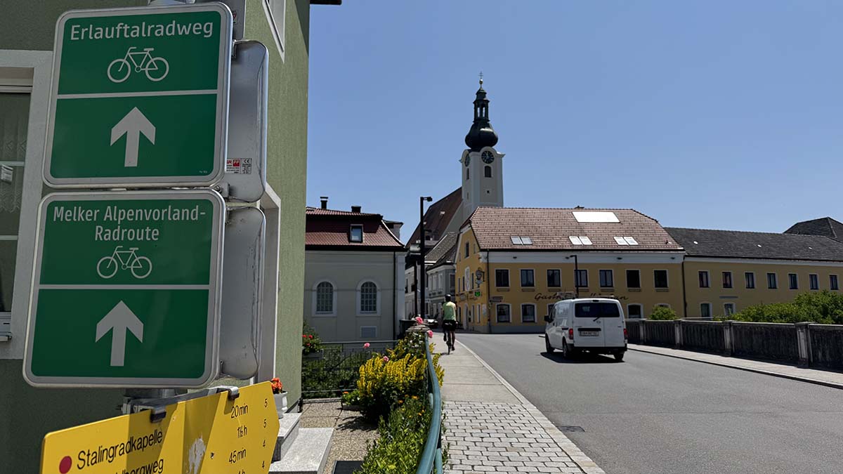 Erlauftalradweg - Kerékpáros útvonal a Dunától az Alpok lábáig-11