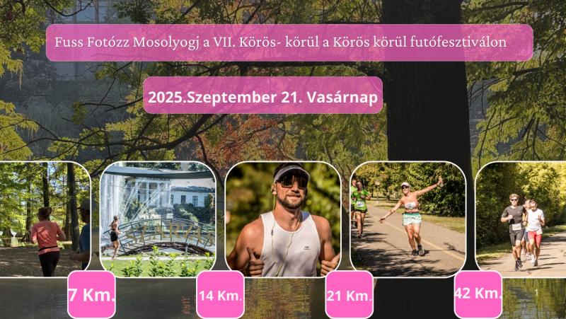 Fuss, Fotózz, Mosolyogj a VII. Körös-körül a Körös körül Futófesztiválon