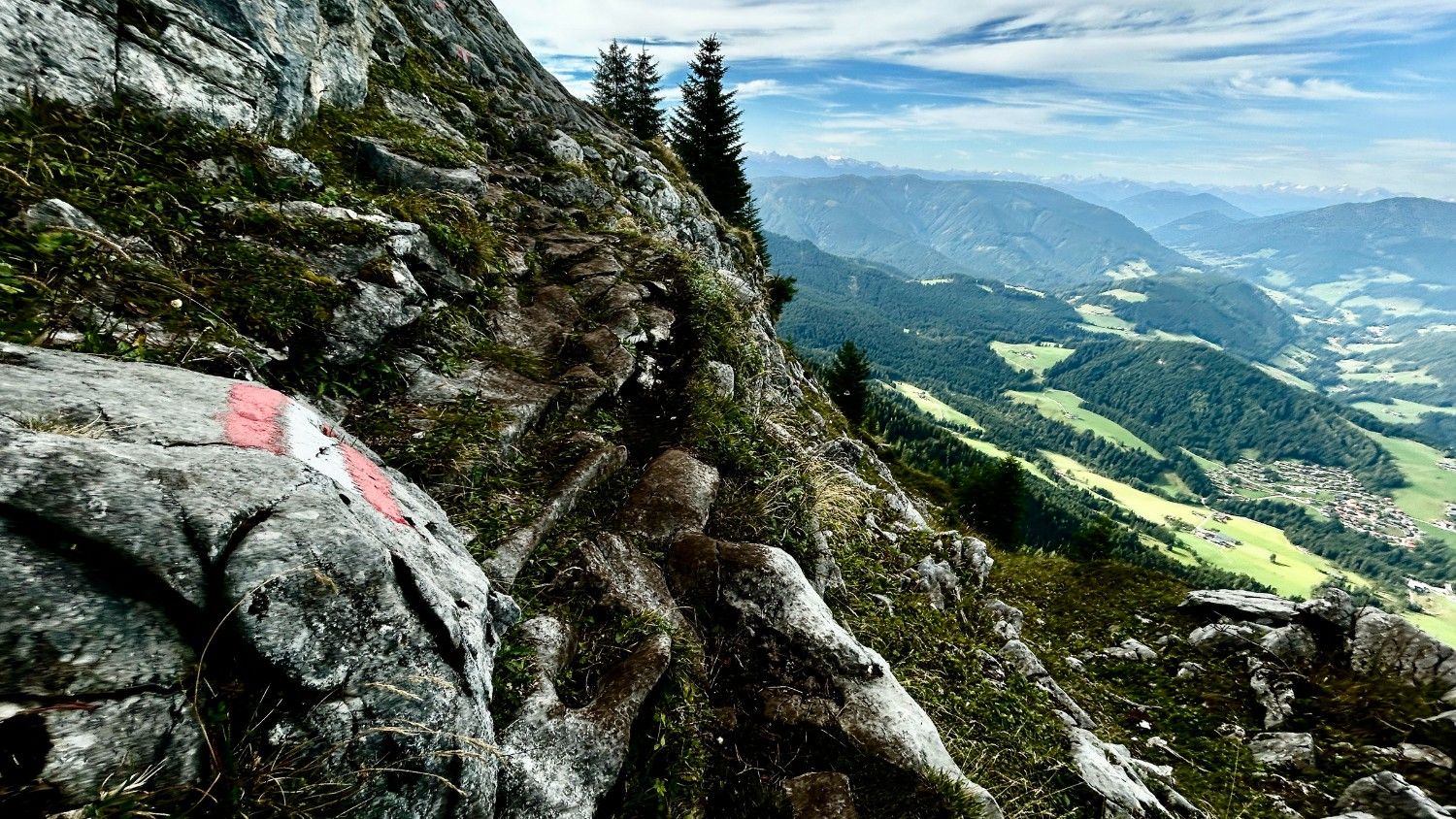 A normál út a Großer Donnerkogel csúcsára-3