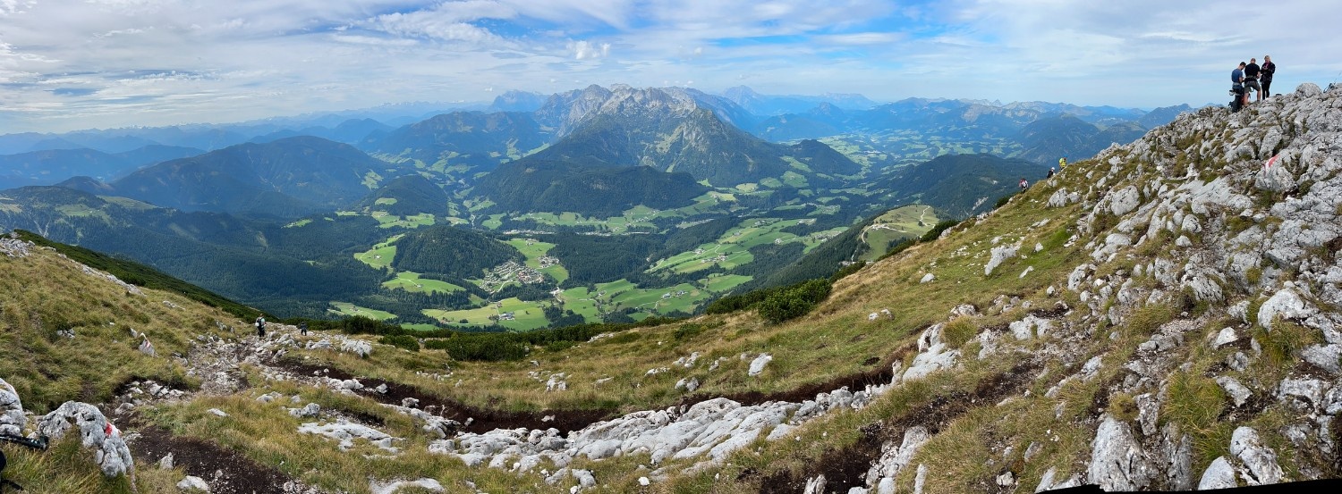 A normál út a Großer Donnerkogel csúcsára-12