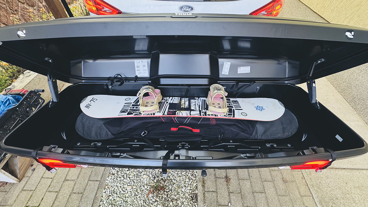 Síléc szállítás vonóhorgon: Thule Arcos XL-4