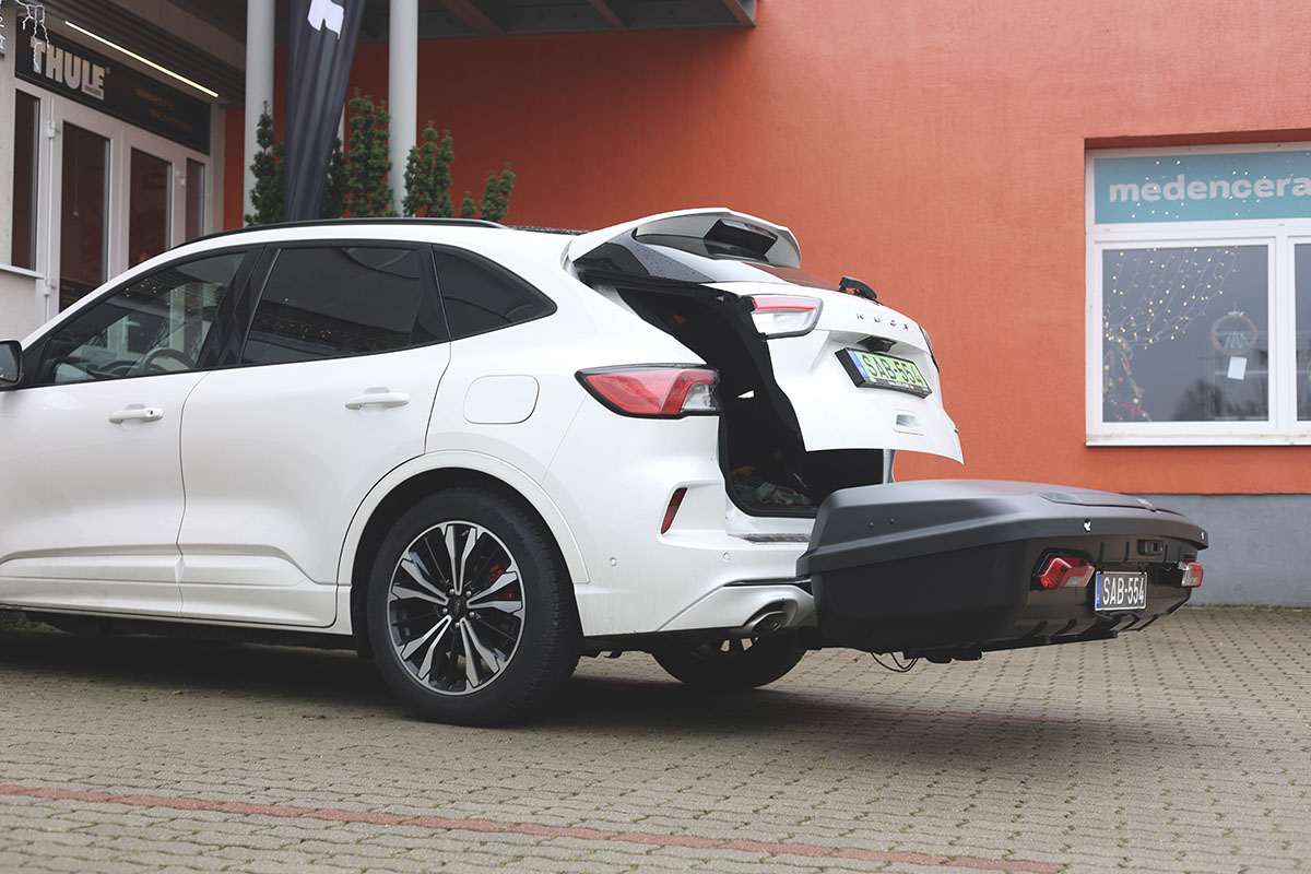 Síléc szállítás vonóhorgon: Thule Arcos XL-11