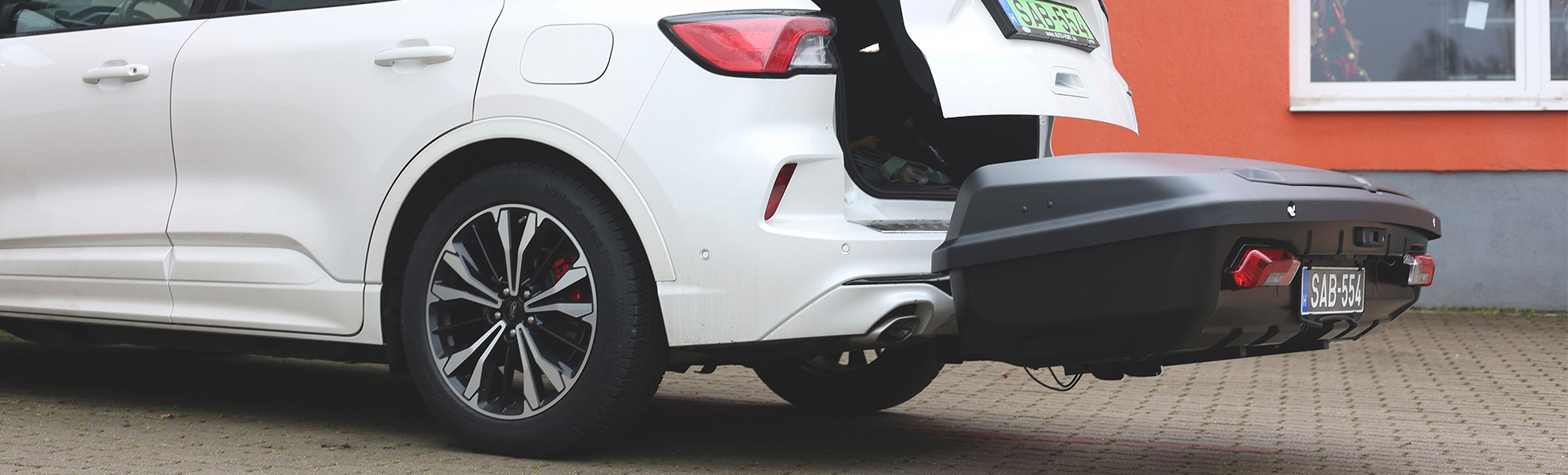 Síléc szállítás vonóhorgon: Thule Arcos XL