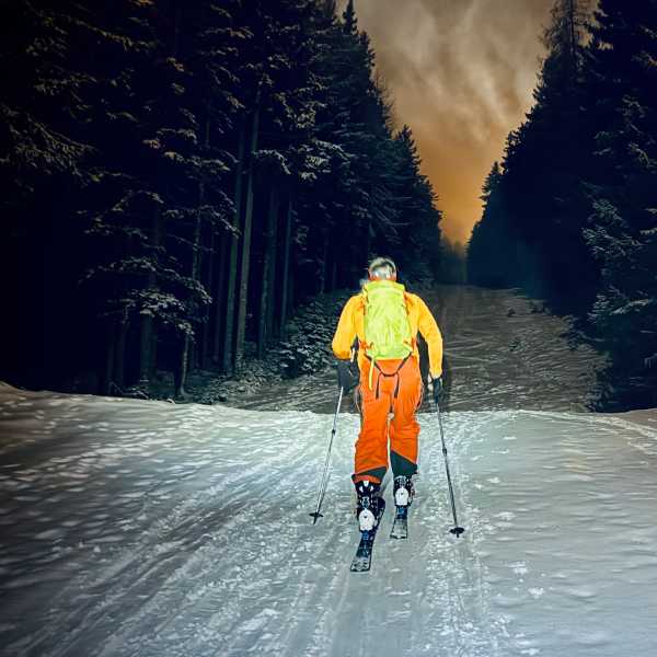 Sítúra a Hochwurzen csúcsára