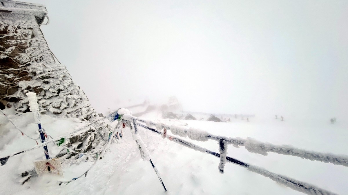 Könnyű havas túra Zakopane felett-3