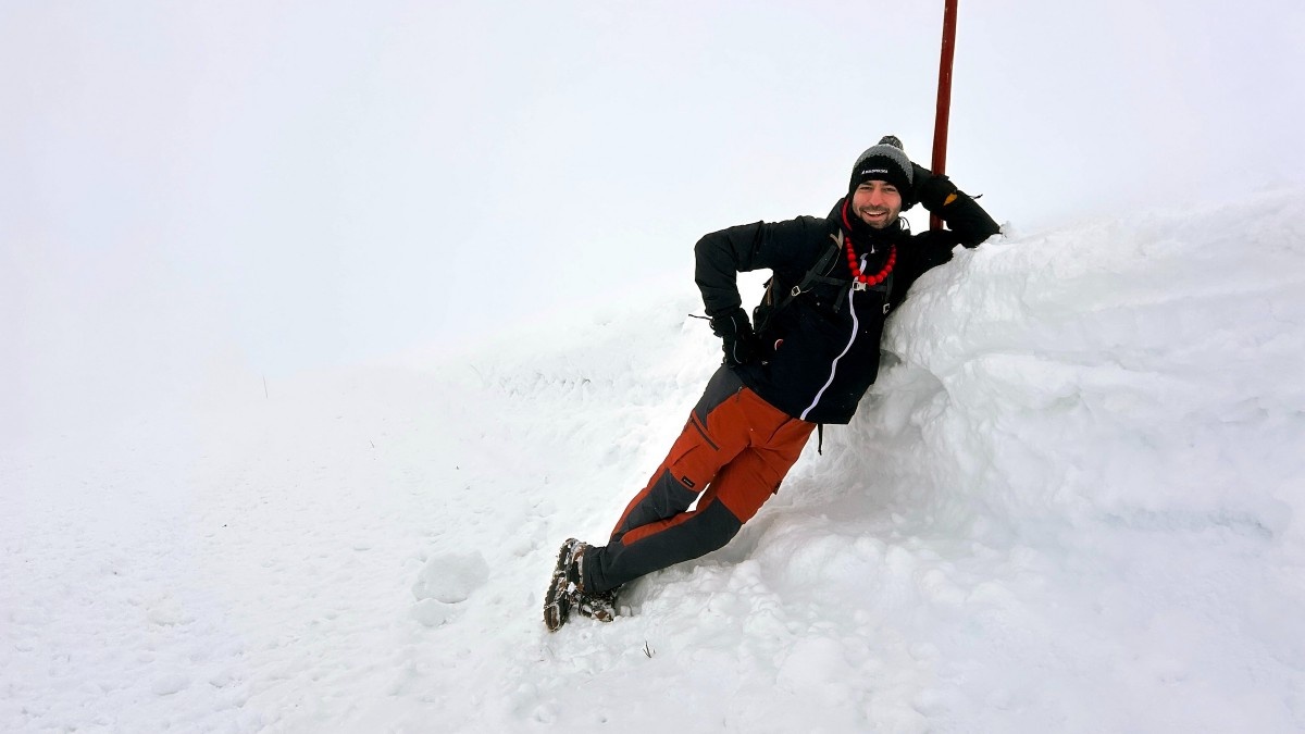 Könnyű havas túra Zakopane felett-5