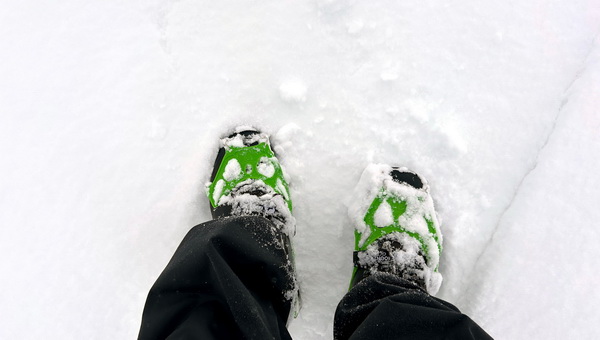 Könnyű havas túra Zakopane felett