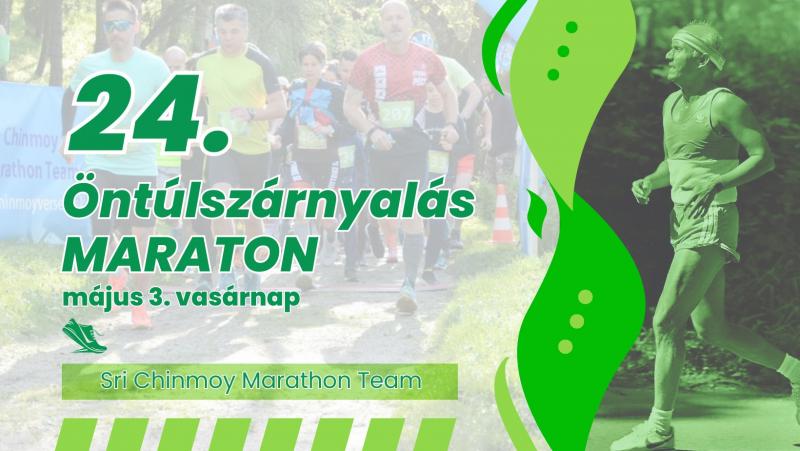 24. Öntúlszárnyalás Sri Chinmoy maraton